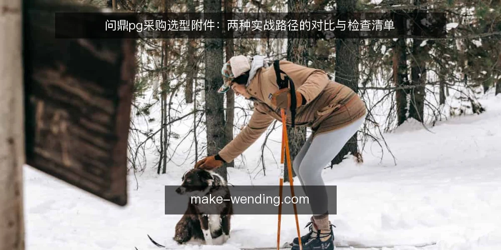 问鼎pg采购选型附件:两种实战路径的对比与检查清单 — 先定评测口径:需求边界与必备项 配图